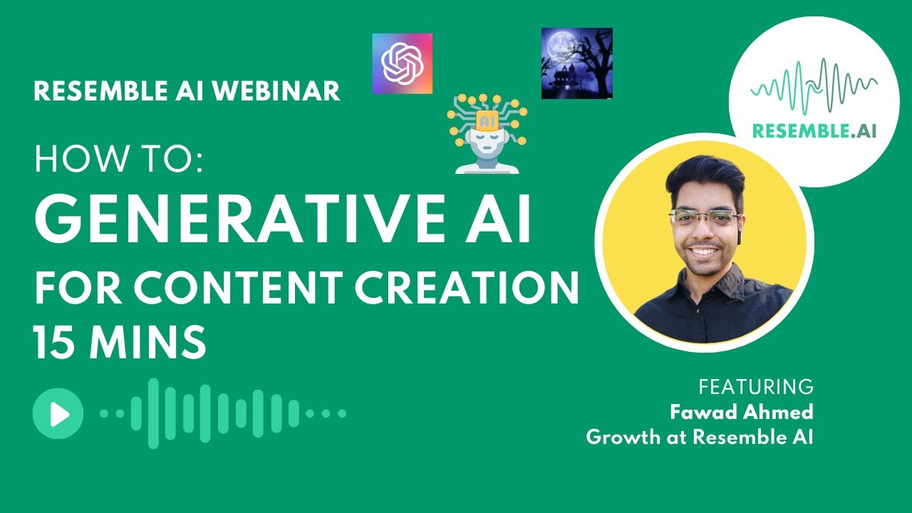 How to use Generative AI (GPT-3 and AI Voices) in 15 Minutes.