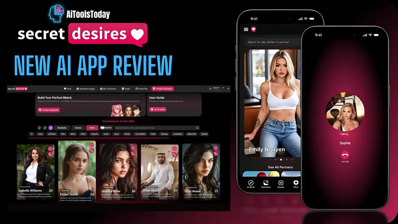 Reviewing One Of The Best AI Companion Platform - SecretDesires .ai