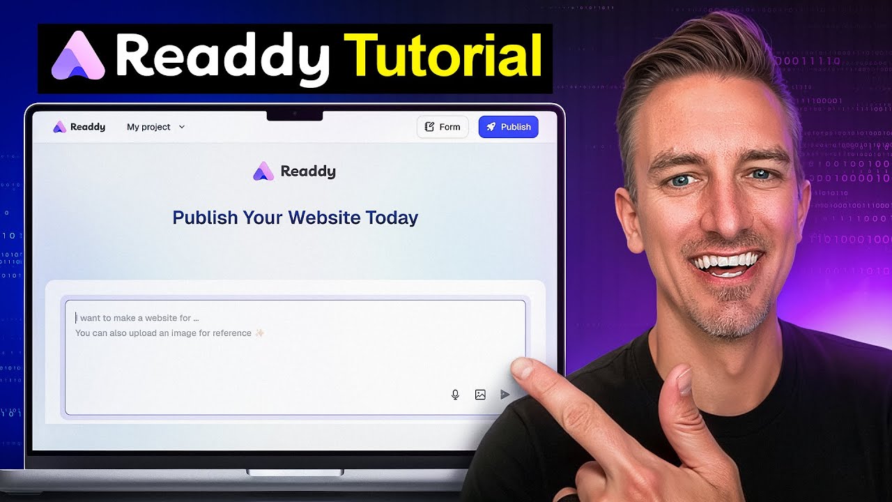 Readdy AI &ndash; The AI Web Builder That Outperforms WordPress (Full Tutorial)