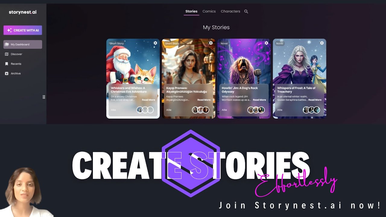 Create Engaging Short Stories with Storynest.ai! 📽️✨