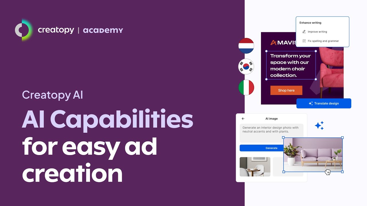 Creatopy AI: Easy Ad Creation and Production ✨