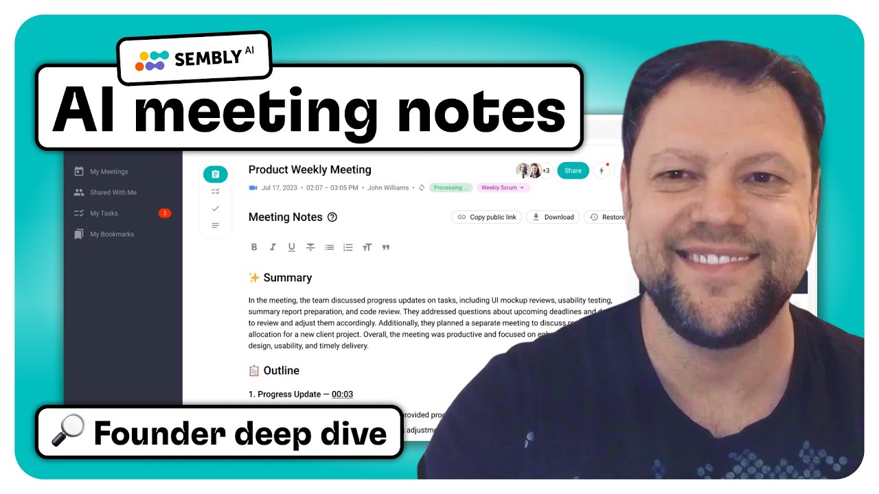 Sembly AI notetaker deep dive: HubSpot sync, AI meeting analysis, and full sales proposal generation