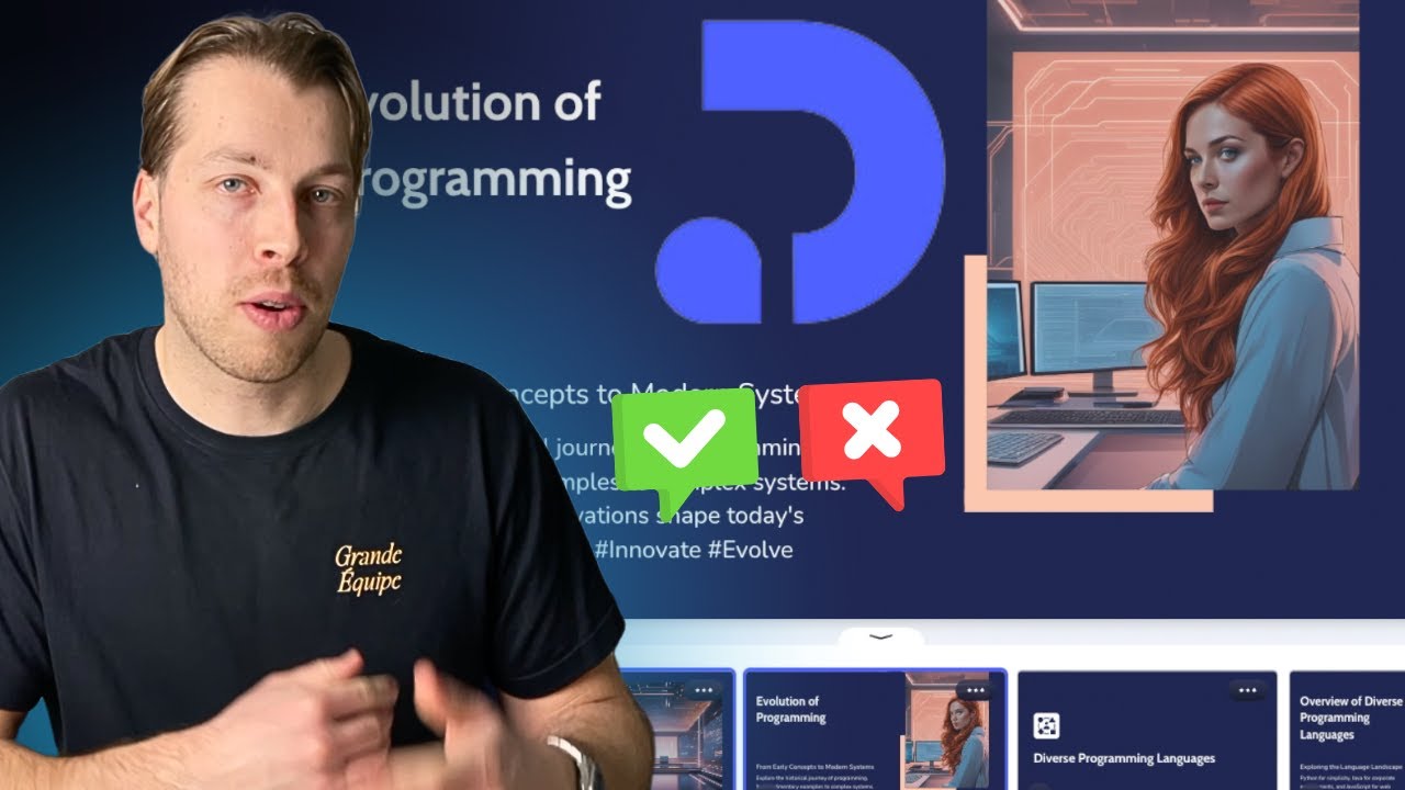 Decktopus Review | How to create a presentation with AI