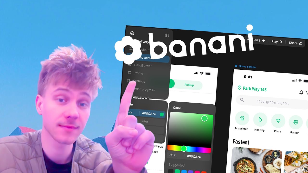 How Generate UI Designs with AI – Banani AI Overview