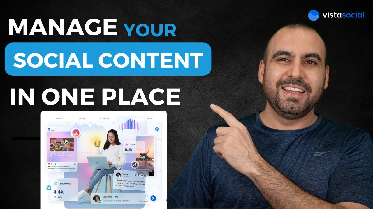 Master Social Media Management with VISTA SOCIAL - Review and Demo