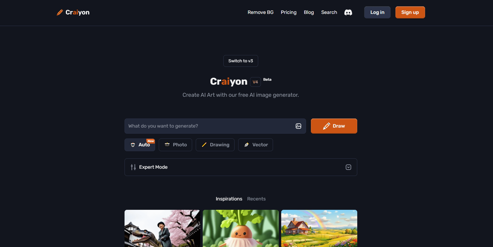 Craiyon FREE AI image generator tool Create AI art! 