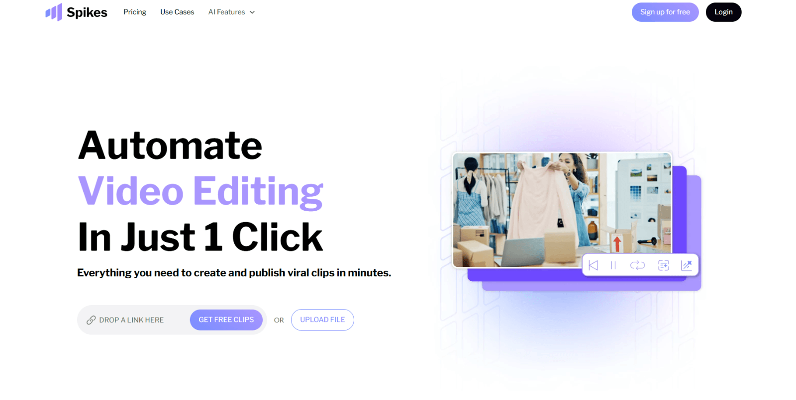 Spikes Studio Review AI clips generator for viral social media