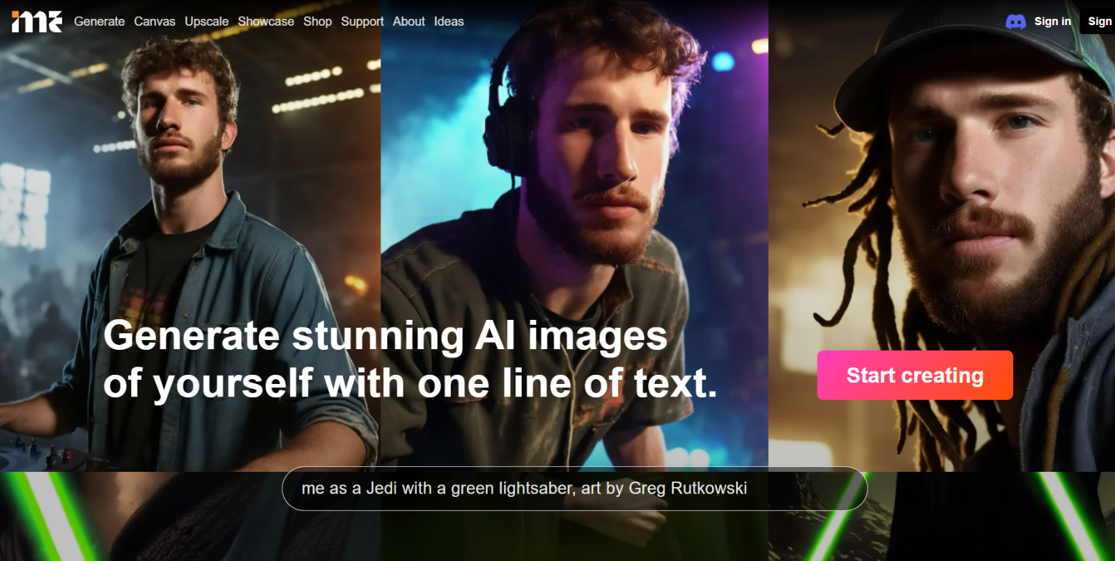 ImagineMe AI Review: Personal Art Generator adn Image Upscaler