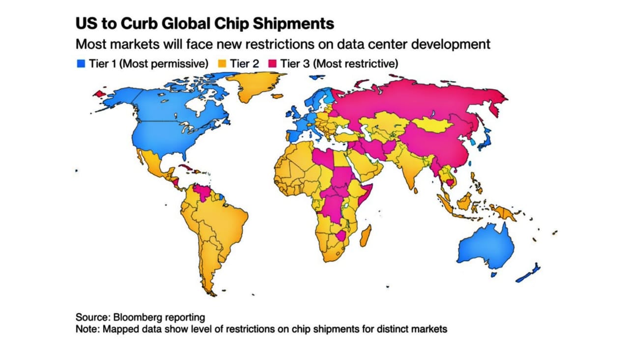 DeepSeek US Chip restricted countries.