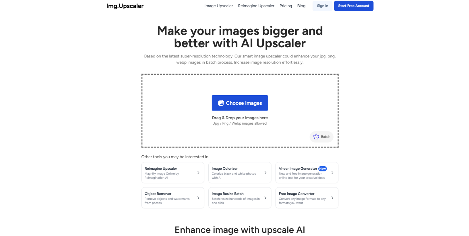 ImgUpscaler Review: Features, Pricing, and Alternatives