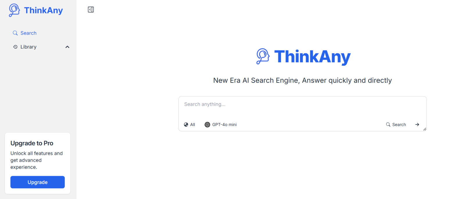 ThinkAny Review Features, Pricing, and Alternatives.