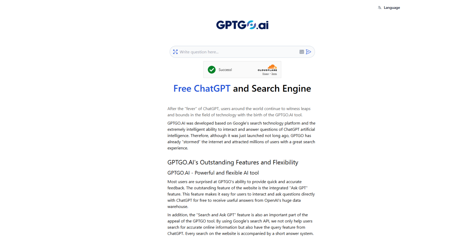 ​GPTGO Review: Features, Pricing, and Alternatives